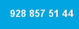 928 857 51 44 928 857 51 44